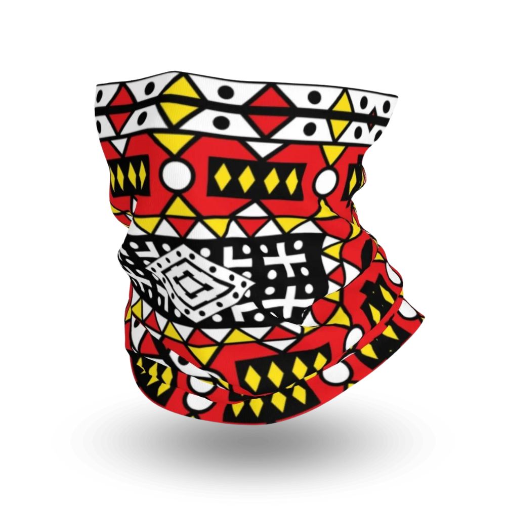 Cache Cou Femme Tissu Africain